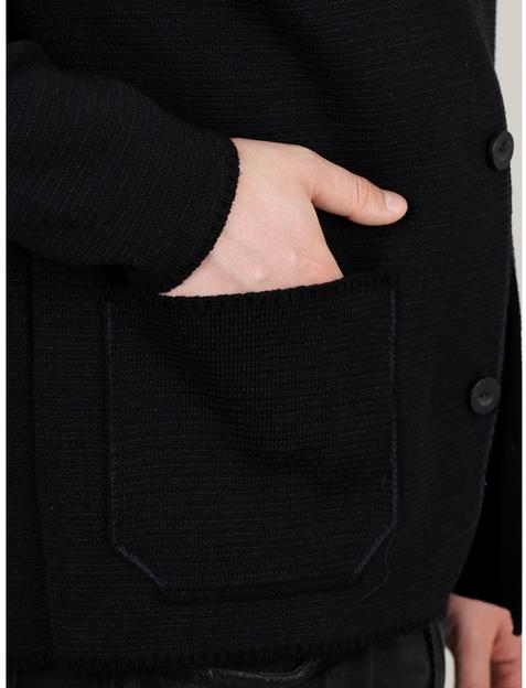 Кардиган мужской «Остап» чёрный ОПТ фото 7