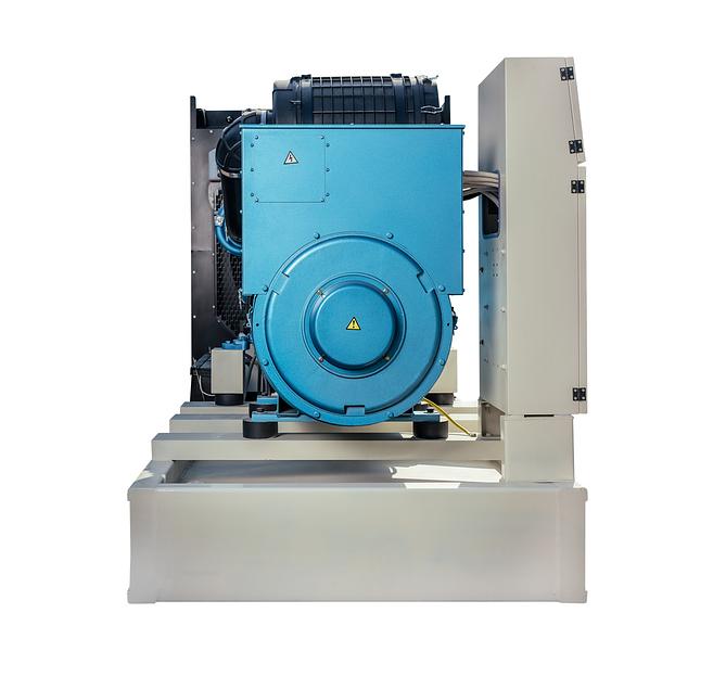 Дизельный генератор MGE MGEP400BN открытого типа ОПТ фото 5