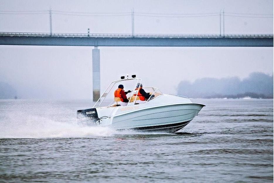 Алюминиевый каютный катер Тактика 600 Cruise, 600*230*100 см фото 6