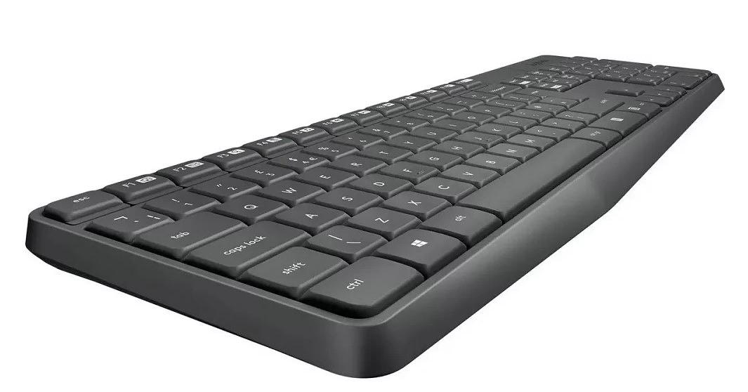 Беспроводная клавиатура + мышь MK235 RUS BLACK 920-007949 LOGITECH фото 4