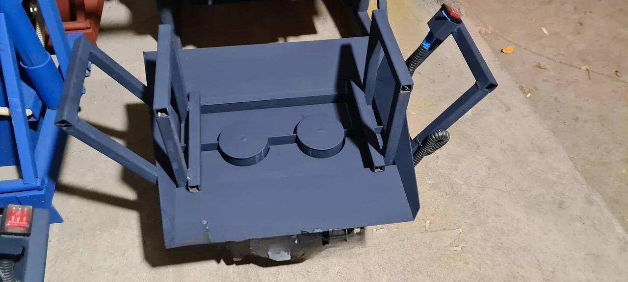 Станок для шлакоблоков и пескоблоков «Гном» круг фото 2