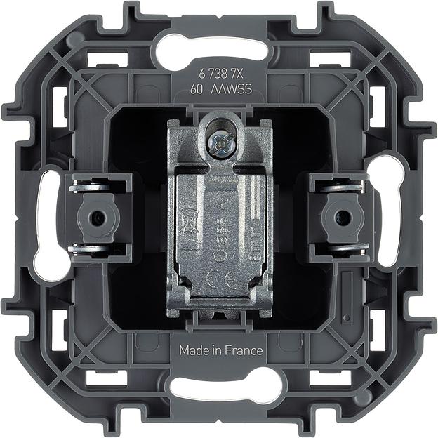 Legrand 673871 Розетка TV - оконечная - 10 дБ - 5-862 мГц - INSPIRIA - слоновая кость фото 2