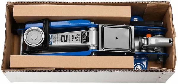 Домкрат Зубр «43053-2» Т30 гидравлический подкатной ОПТ фото 6