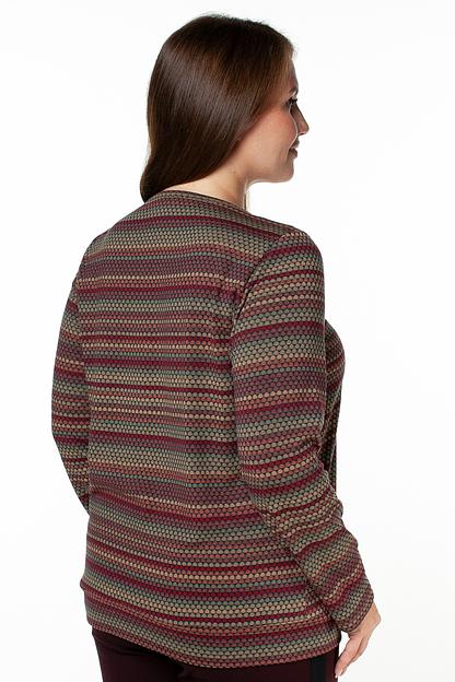 Джемпер вискоза  4168/01/Коричневый, бежевый  фото 2