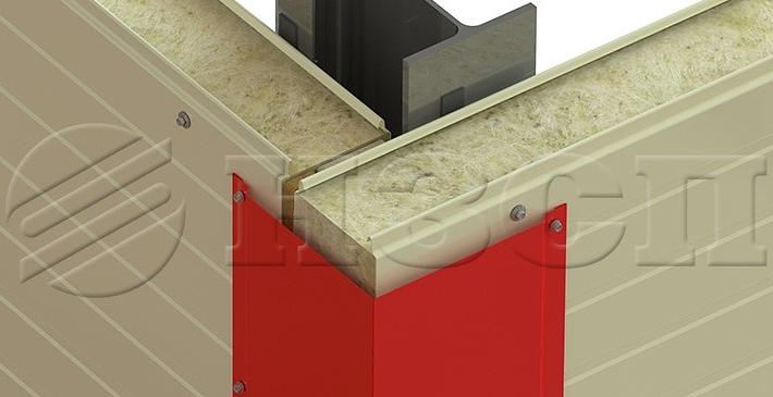 Стеновые сэндвич-панели минеральная вата 120 мм фото 8