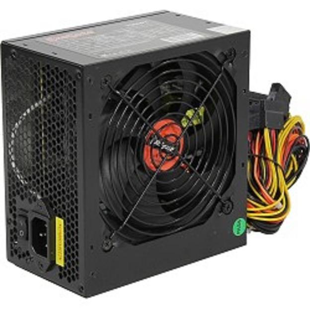 Exegate EX259605RUS Блок питания 700W Exegate 700NPX, ATX, black, 12cm fan, 24p+(4+4)p, 6/8p PCI-E, 4*SATA, 2*IDE, FDD фото 1