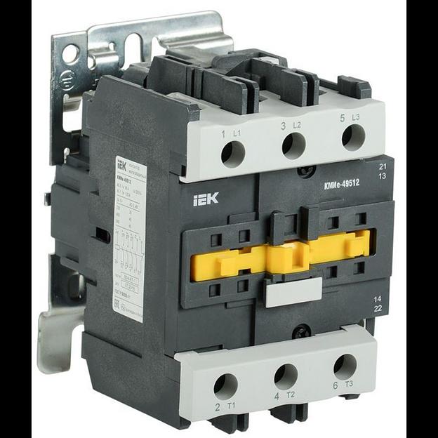 Контактор КМИе-49512 95А 230В/АС3 1НО; 1НЗ IEK KKME41-095-230-11 фото 1