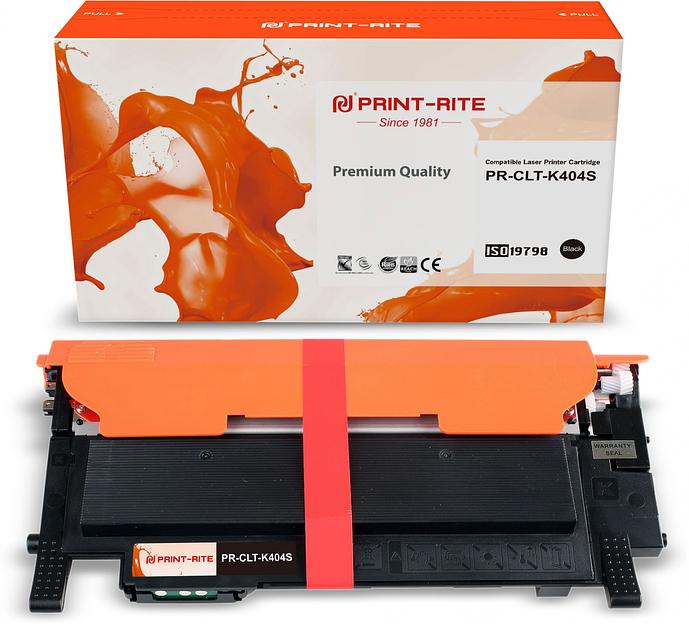 Картридж лазерный Print-Rite TFSFQPBPU1J PR-CLT-K404S CLT-K404S черный (1500стр.) для Samsung SL-C430/C430W/C480/C480W/C480FW фото 2