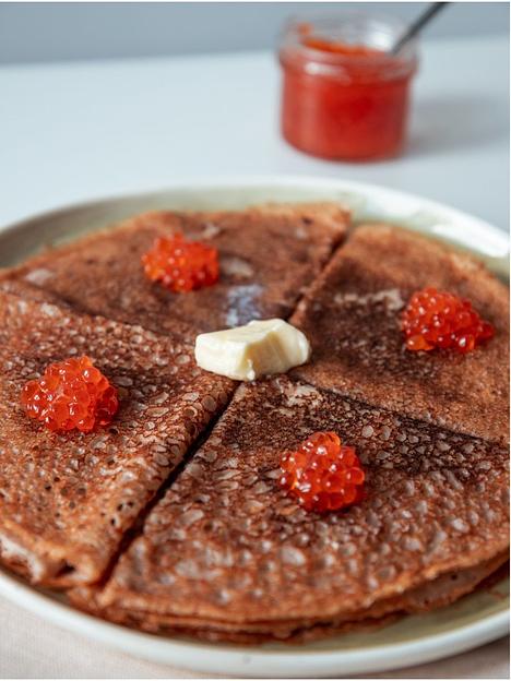 Смесь для тонких блинчиков из зелёной гречки без глютена, яиц и лактозы фото 9