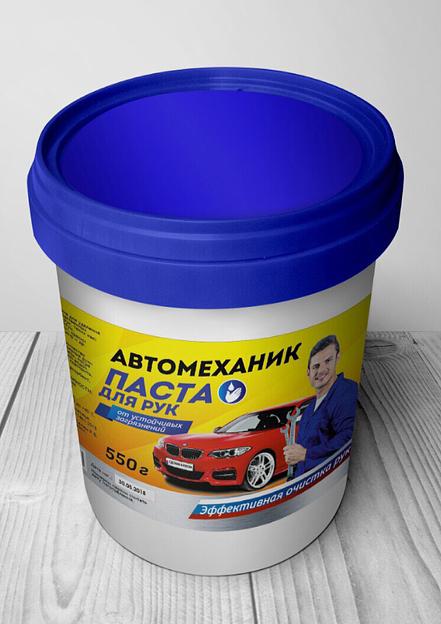 Паста для рук «АВТОМЕХАНИК» 550 г, опт фото 1