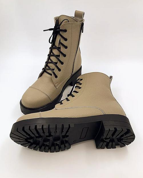 Ботинки берцы BuzShoes зимние хаки ОПТ фото 7