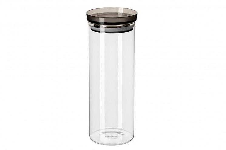 Банка для хранения Ardesto Fresh  1600 мл  стекло  пластик  силикон AR1316SF фото 1