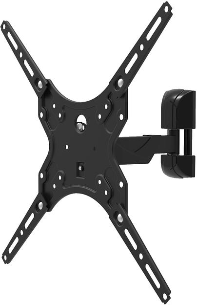 Кронштейн для телевизора Hyundai GL-R4 черный 13"-65" макс.25кг настенный поворот и наклон фото 1