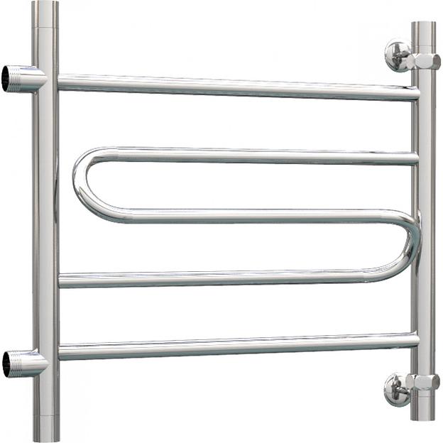 Полотенцесушитель водяной Роснерж Зиг-Заг L105001 50x50 с боковым подключением 400 фото 1