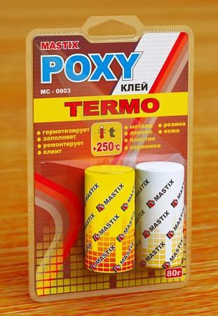 Эпоксидный клей для ремонта деталей Mastix Termo (50 гр.) фото 1