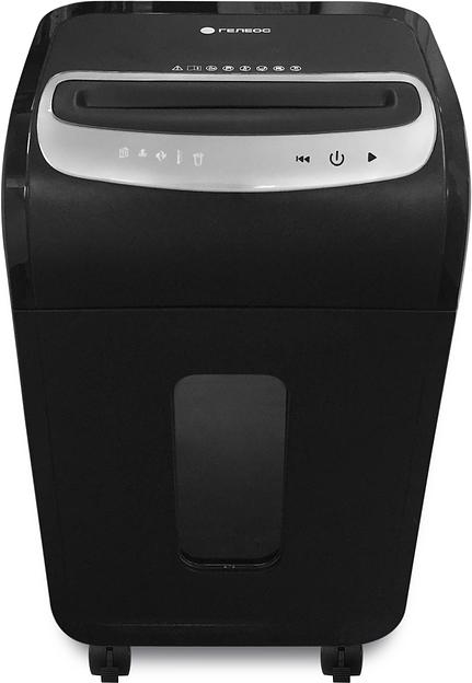 ГЕЛЕОС Уничтожитель документов УМ35-5, (DIN P-5), фрагмент 1,9х14мм, 24-27 лист (70г/м2), CD/пл.карты/скрепки/скобы, 35 литров фото 1