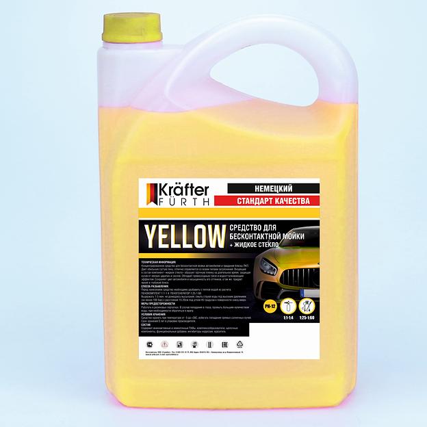 KRAFTER FURTH cредство для бесконтактной мойки Yellow 10кг фото 1