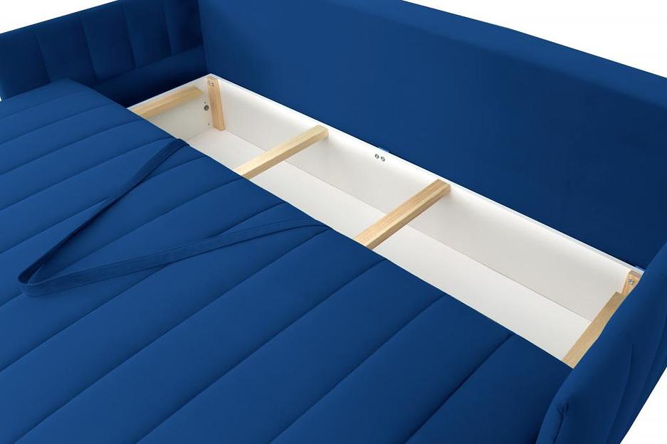 Прямой диван «Пекин» СТАНДАРТ, Мора синий фото 8