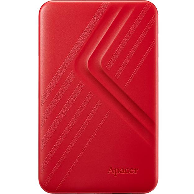 2.5" 1TB Apacer AC236 AP1TBAC236R-1 USB 3.1 Gen 1, Red, RTL {20} (917393) фото 2