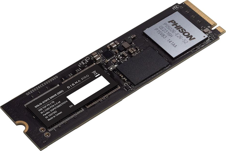 Накопитель SSD Digma PCIe 5.0 x4 2TB DGPST5002TP6T4 Pro Top P6 M.2 2280 фото 1
