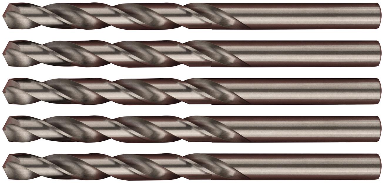Сверло по металлу Cutop Profi с кобальтом 5%, 8 x 117 мм (5 шт) фото 2