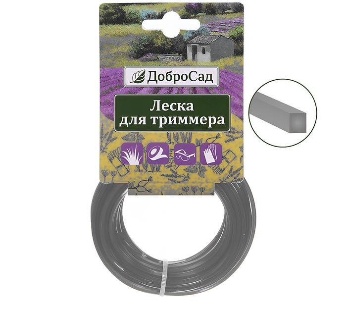 Леска для триммера 2 мм 15 м «ДоброСад», опт фото 1