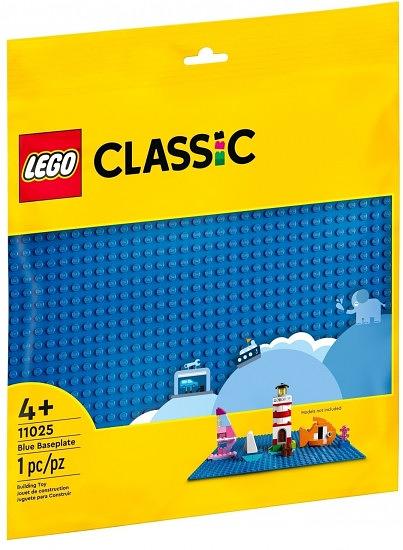 Конструктор LEGO Classic Синяя базовая пластина 11025 фото 1