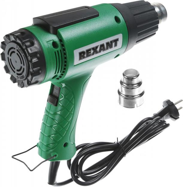 Технический фен Rexant 12-0056 1600Вт темп.50/550С фото 2