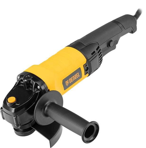 Машина шлифовальная угловая AGH125-1200A, 1200 Вт, 125мм, 11000 об/мин Denzel фото 1