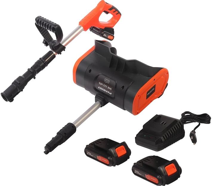 Снегоуборщик электр. Patriot SNE 222 UES+2 АКБ 2Ah+З\У ВИ фото 7