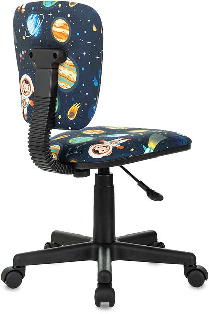 Кресло детское Бюрократ CH-204NX темно-синий космонавт крестов. пластик фото 4