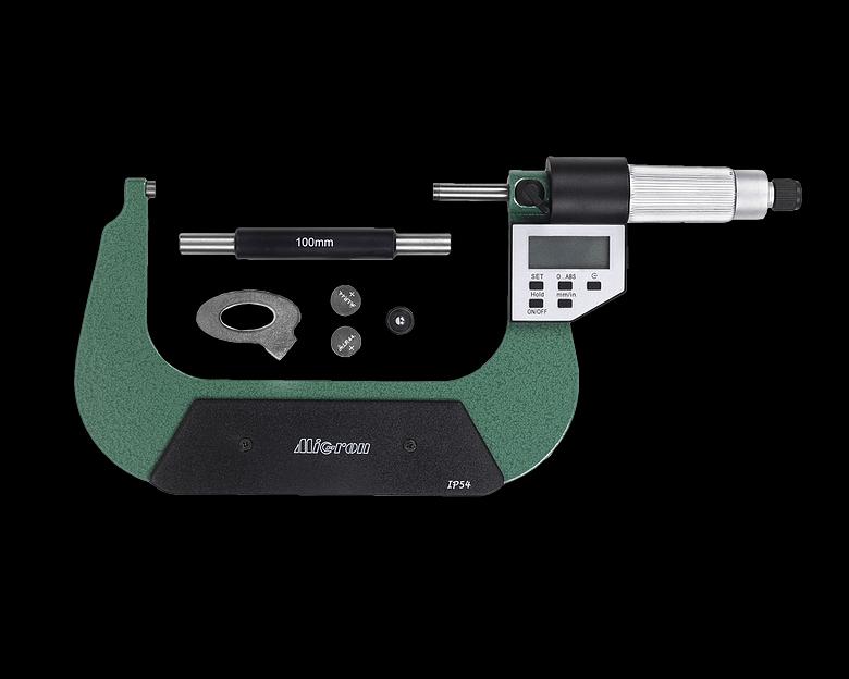 Микрометр гладкий МКЦ- 125 0,001 электр. 5-кн. IP54 МИК с поверкой фото 1