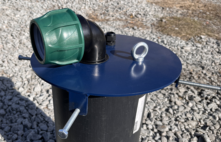 Оголовок для скважины ОСП 180-270/63 стальной фото 1