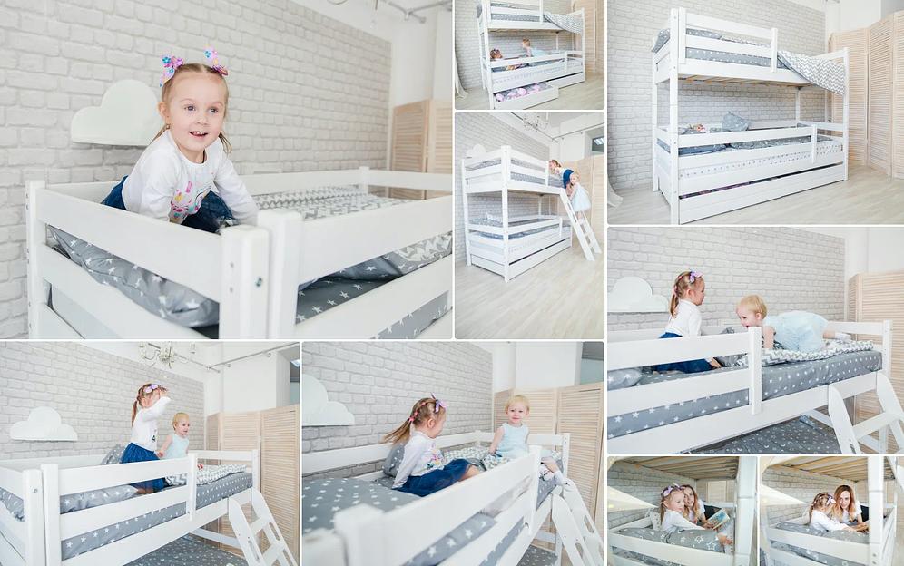 Кровать-трансформер «Соня» из массива фото 3