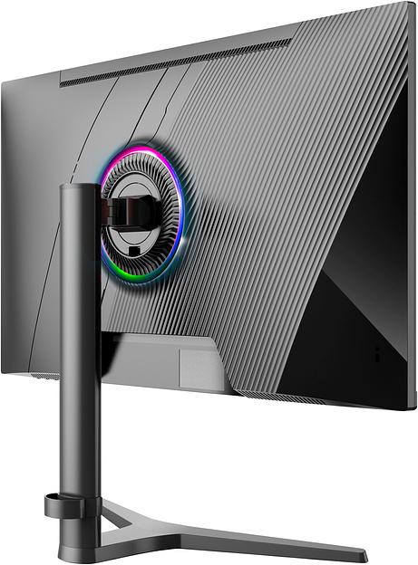 Монитор NPC 27" MZ2707 черный IPS LED 1ms 16:9 HDMI M/M матовая HAS Piv 350cd 178гр/178гр 2560x1440 165Hz DP Quad HD 2K (1440p) USB 4.55кг фото 4