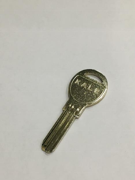 Заготовка ключа KALE (Яйцо) 3 паза (G-076) фото 1