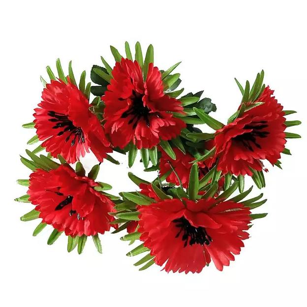 Букет астры 7 голов 42см 386-617 фото 4