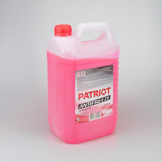 PATRIOT Антифриз G12 красный 5 кг фото 2