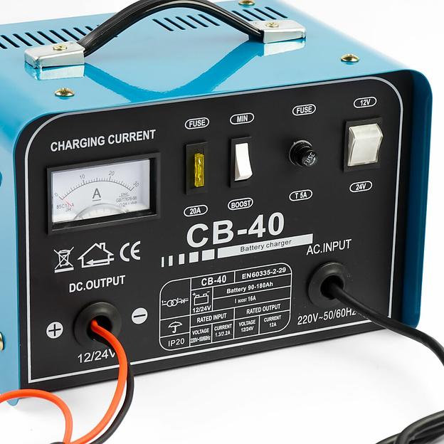 Зарядное устройство CB-40 12/24 (Заряд16A) фото 2