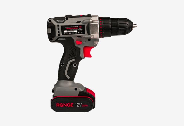 Аккумуляторная дрель шуруповёрт Range RCD12/2.0-PROMO фото 3