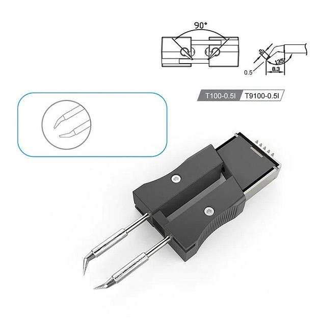 Жало со встроенным нагревателем, T100-0.5I фото 1