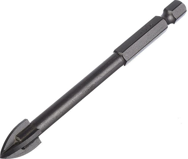 Сверло по стеклу и керамике четырехгранное Vertextools 5мм фото 1