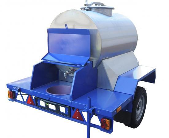 Цистерна для молока (автобочка) 450л фото 1