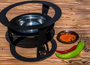 Подставка под сковороду для Саджа кольцо d=27 см. h=18 см. Огонек /1/ фото 1