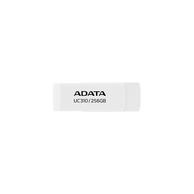 Флешка USB A-Data UC310 256ГБ, USB3.2, белый [uc310-256g-rwh] фото 1