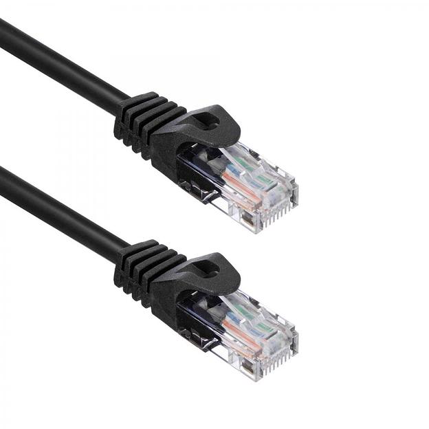 Кабель ACD Патч-корд ACD-LPU5C-20B |ACD-LPU5C-20B| Cat5e UTP 24AWG 4Pair, 7/0.18мм CU Черный, 2.0м, (741777) фото 2