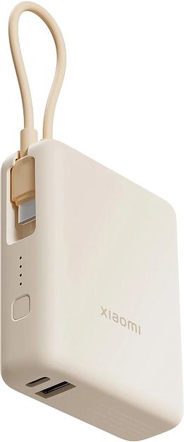 Внешний аккумулятор Xiaomi 33W Power Bank 10000mAh (Integrated Cable) Tan фото 3