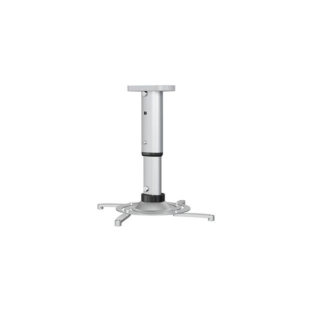 Кронштейн для проектора Cactus CS-VM-PR05M-AL, до 24кг, потолочный, поворот и наклон, серебристый фото 1