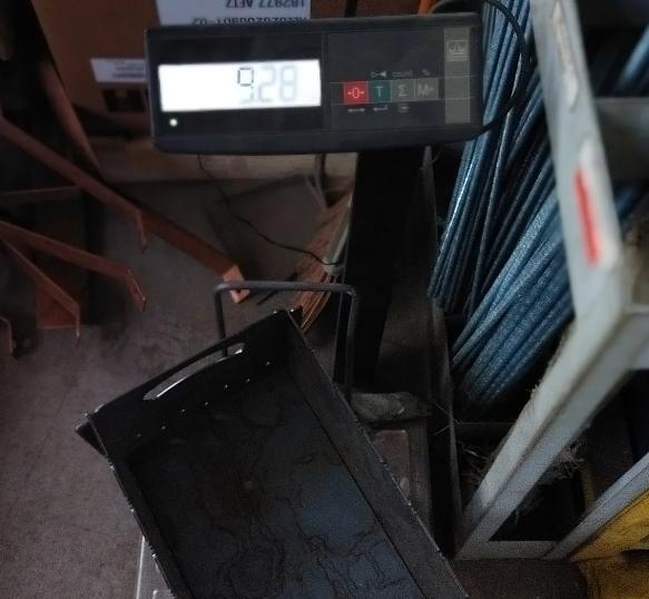 Мангал складной для пикника 500х250х300х3 мм фото 5