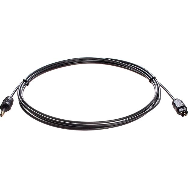 Оптический кабель (Toslink)-M -- >(Toslink)-miniM,2m, Telecom VCOM Кабель Telecom Toslink (m)/Toslink mini (m) - 2 м (TOC2023-2M) фото 6